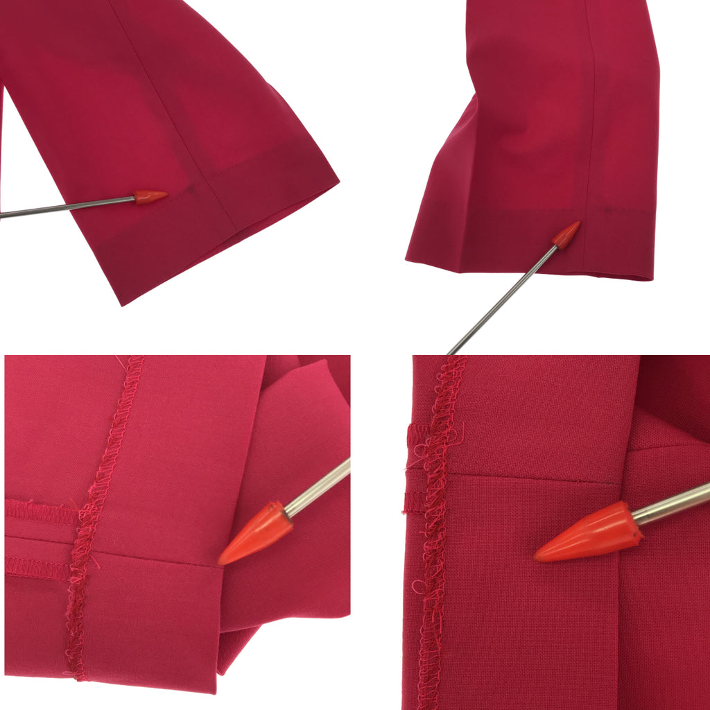 theory / セオリー | TRACEABLE WOOL TREECA4J パンツ | 2 | マゼンタ | レディース