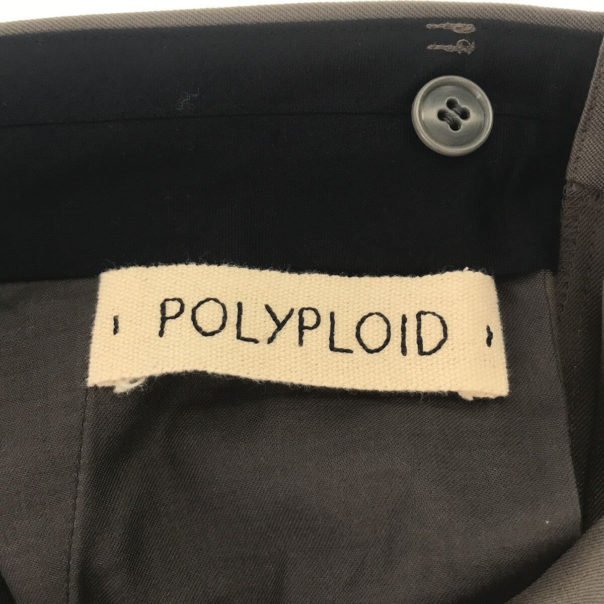 POLYPLOID / ポリプロイド | 2021AW | WIDE TAPERED PANTS TYPE C