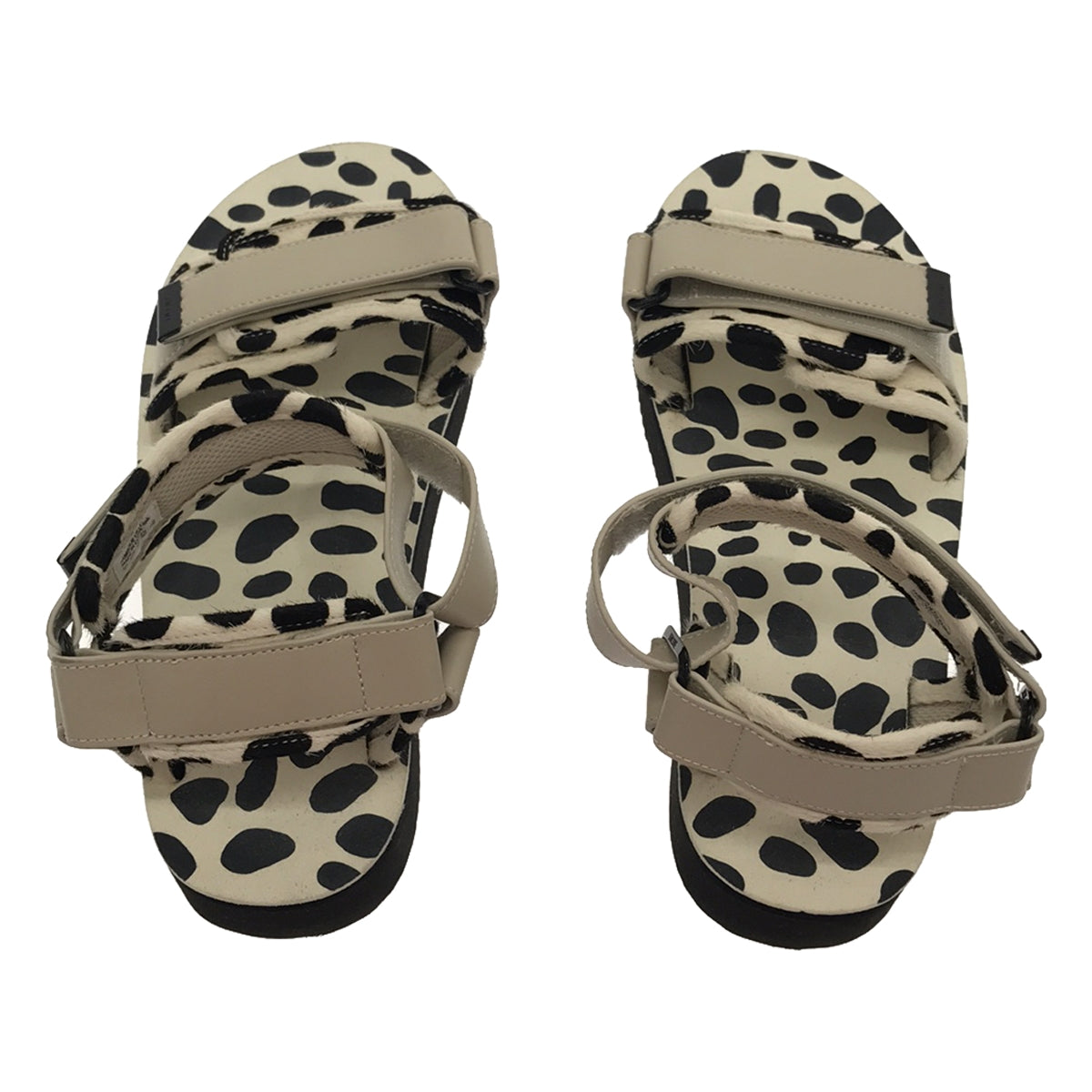 Suicoke / 수이콕 | Drawer별주 CEL V 플랫폼 샌들 | 25 | 아이보리/블랙 | 여성