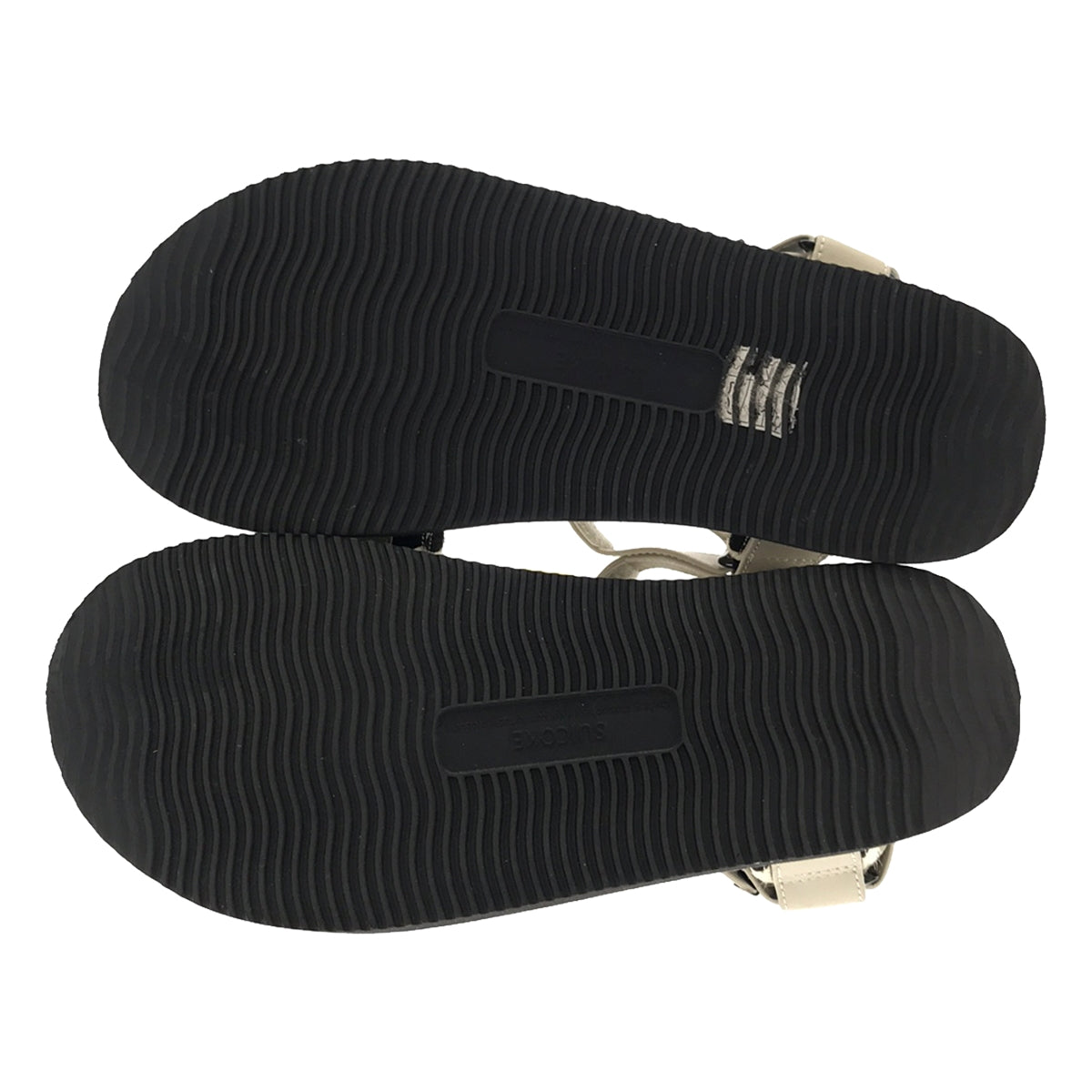 Suicoke / 수이콕 | Drawer별주 CEL V 플랫폼 샌들 | 25 | 아이보리/블랙 | 여성