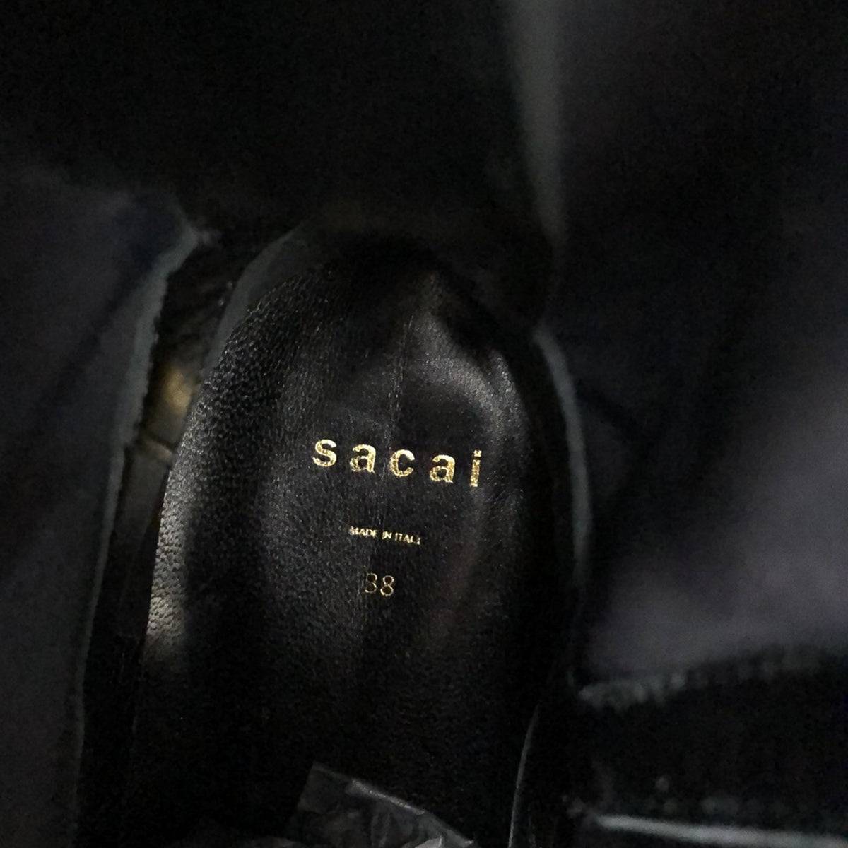 sacai / サカイ | 2023SS | Wingtip Engineer Sock ブーツ | 38