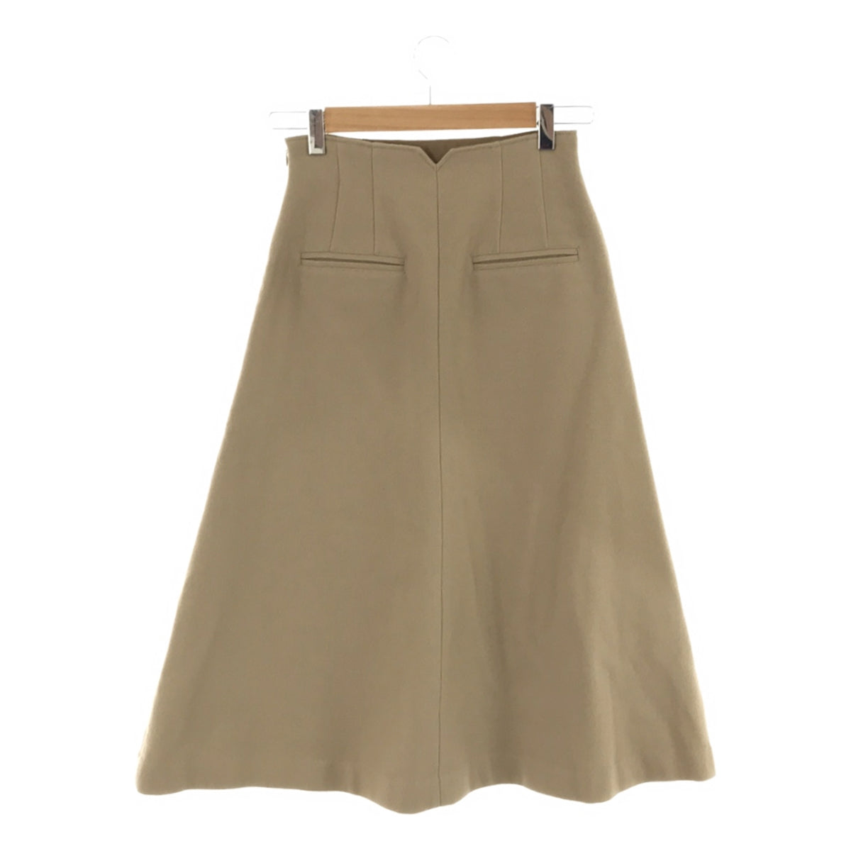 Ron Herman / ロンハーマン | Wool Light Melton Skirt ロングスカート | XS | ベージュ | レディース