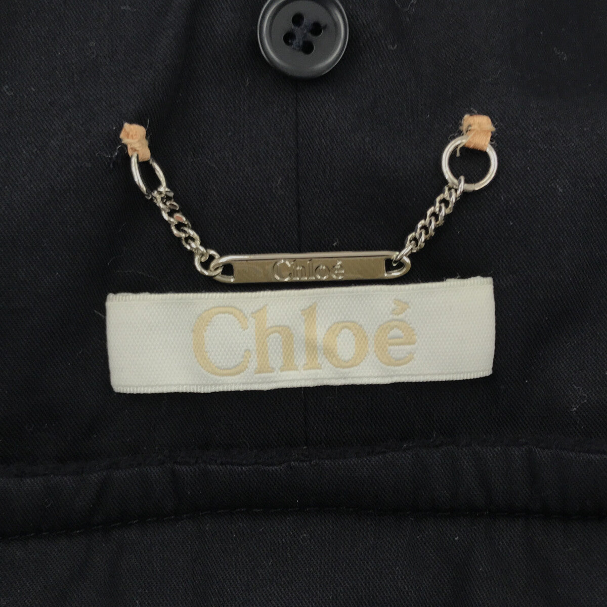 Chloe / クロエ | ファー ダッフル ポンチョ ショートコート | 34