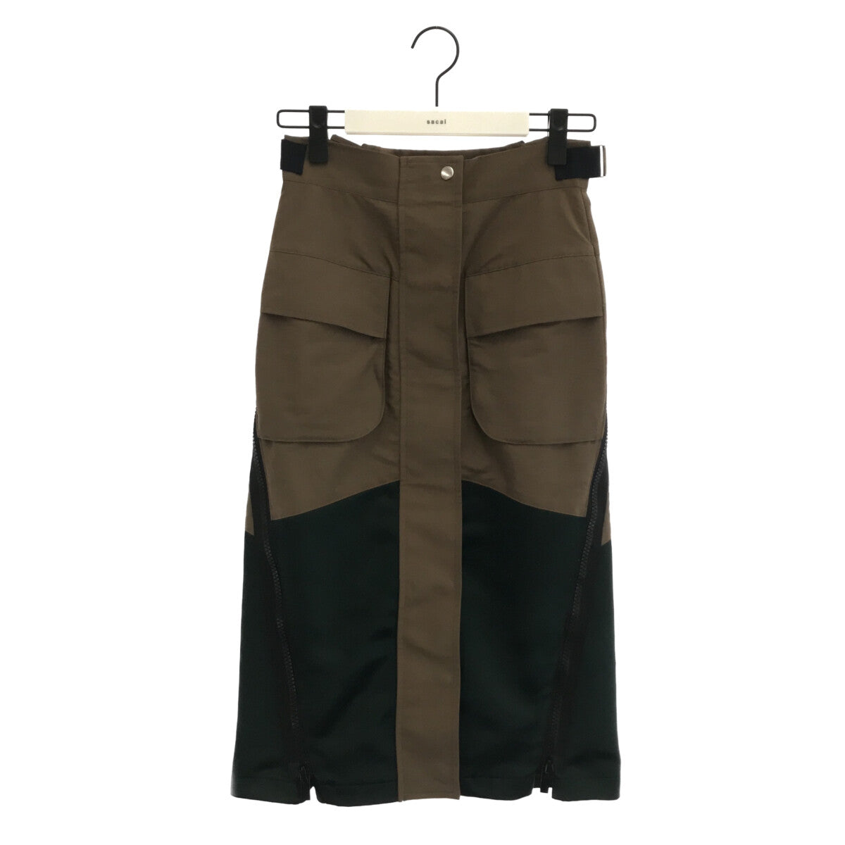sacai / サカイ | 2022SS | Grosgrain Mix Skirt スカート | 0 |