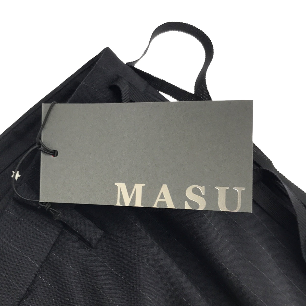 【美品】 MASU / エムエーエスユー | BONE TROUSERS / 装飾 スラックスパンツ | 44 | dark navy | メンズ