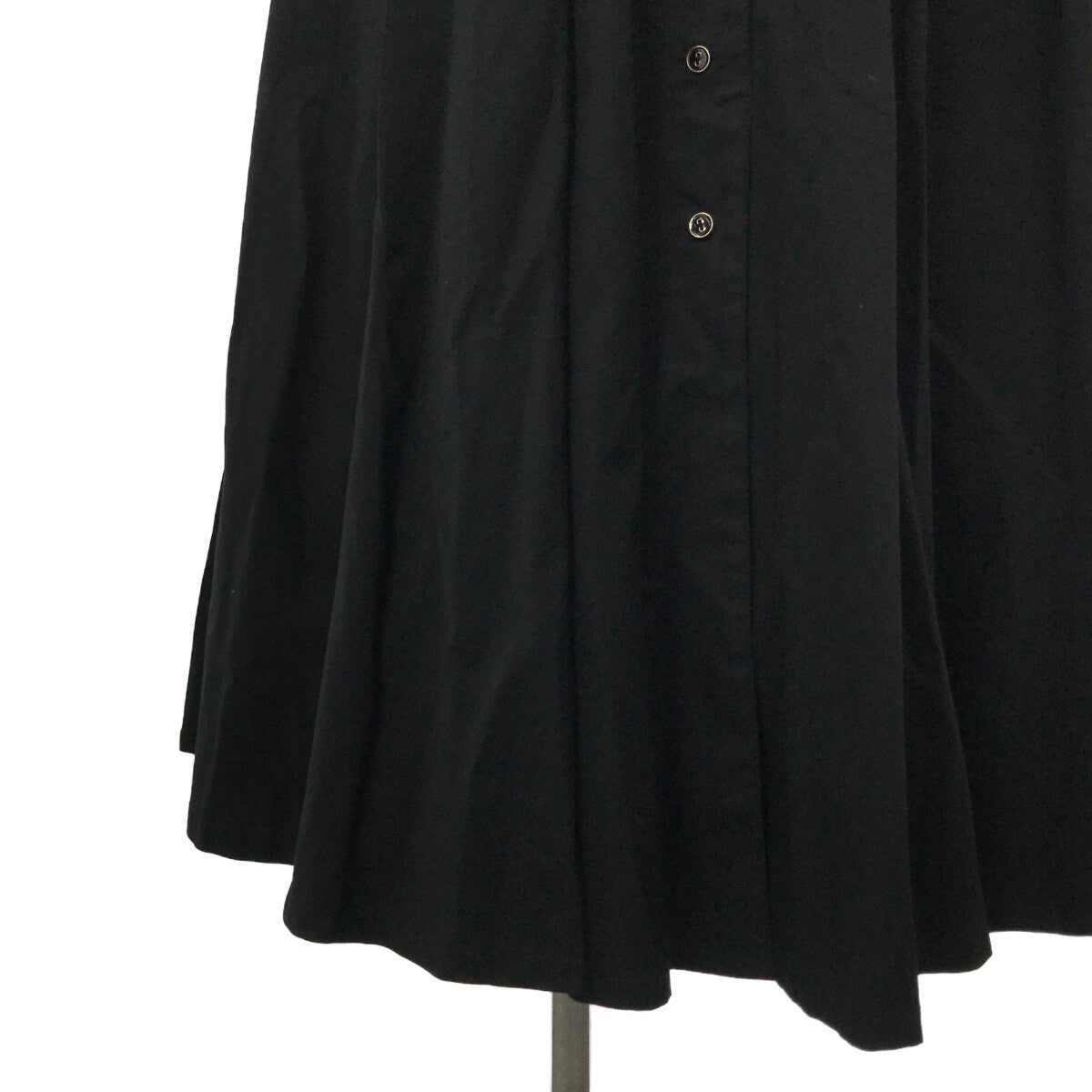 foufou / フーフー | big collar black button dress ワンピース | 1 