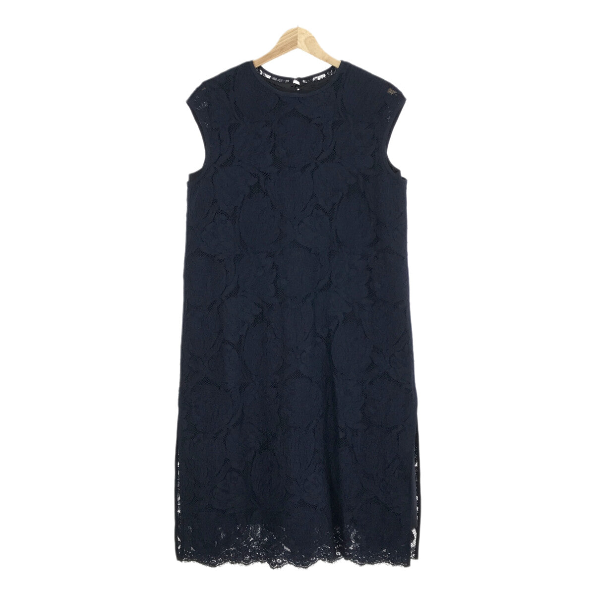 ADORE / アドーア | レース ノースリーブワンピース | 36 | ネイビー | レディース