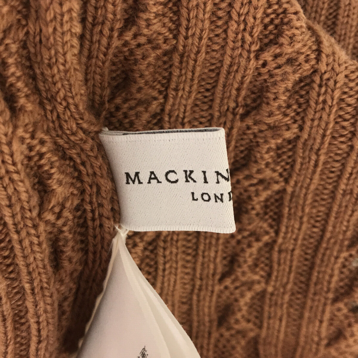 MACKINTOSH LONDON / マッキントッシュロンドン | ウール ケーブル編み