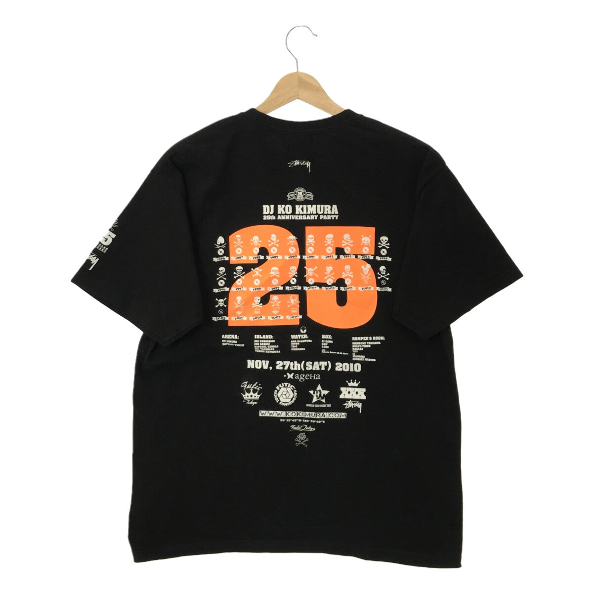 STUSSY / ステューシー | × KO KIMURA 25周年記念 プリント Tシャツ 