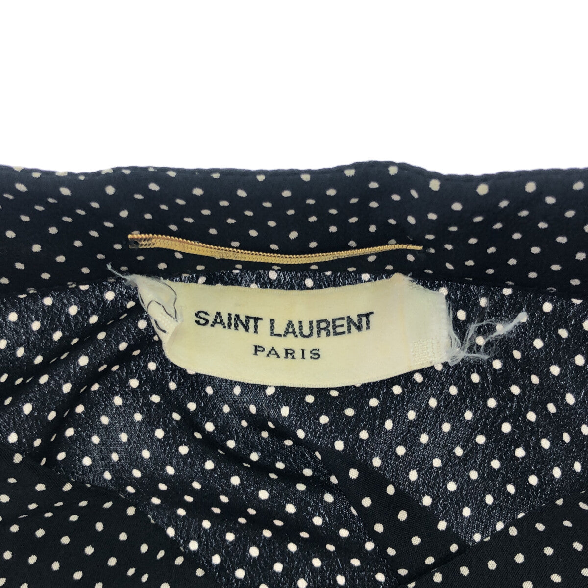 Saint Laurent Paris 2017SS シルクシャツ