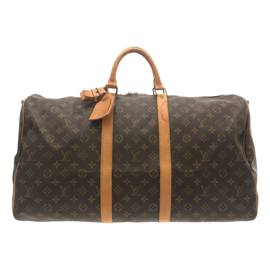 Louis Vuitton / ルイヴィトン | M41414  2Way モノグラム キーポル バンドリエール 55 ショルダー ボストンバッグ | ブラウン | レディース