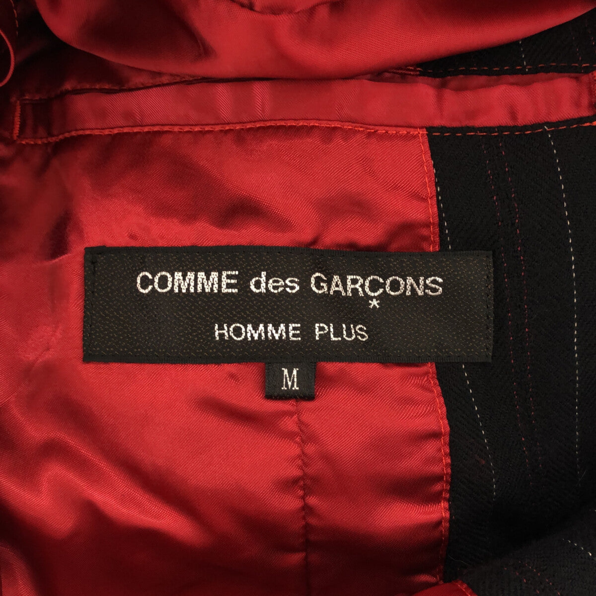 COMME des GARCONS HOMME PLUS / コムデギャルソンオムプリュス | 2013AW | ウール ストライプ  テーラードジャケット | M |