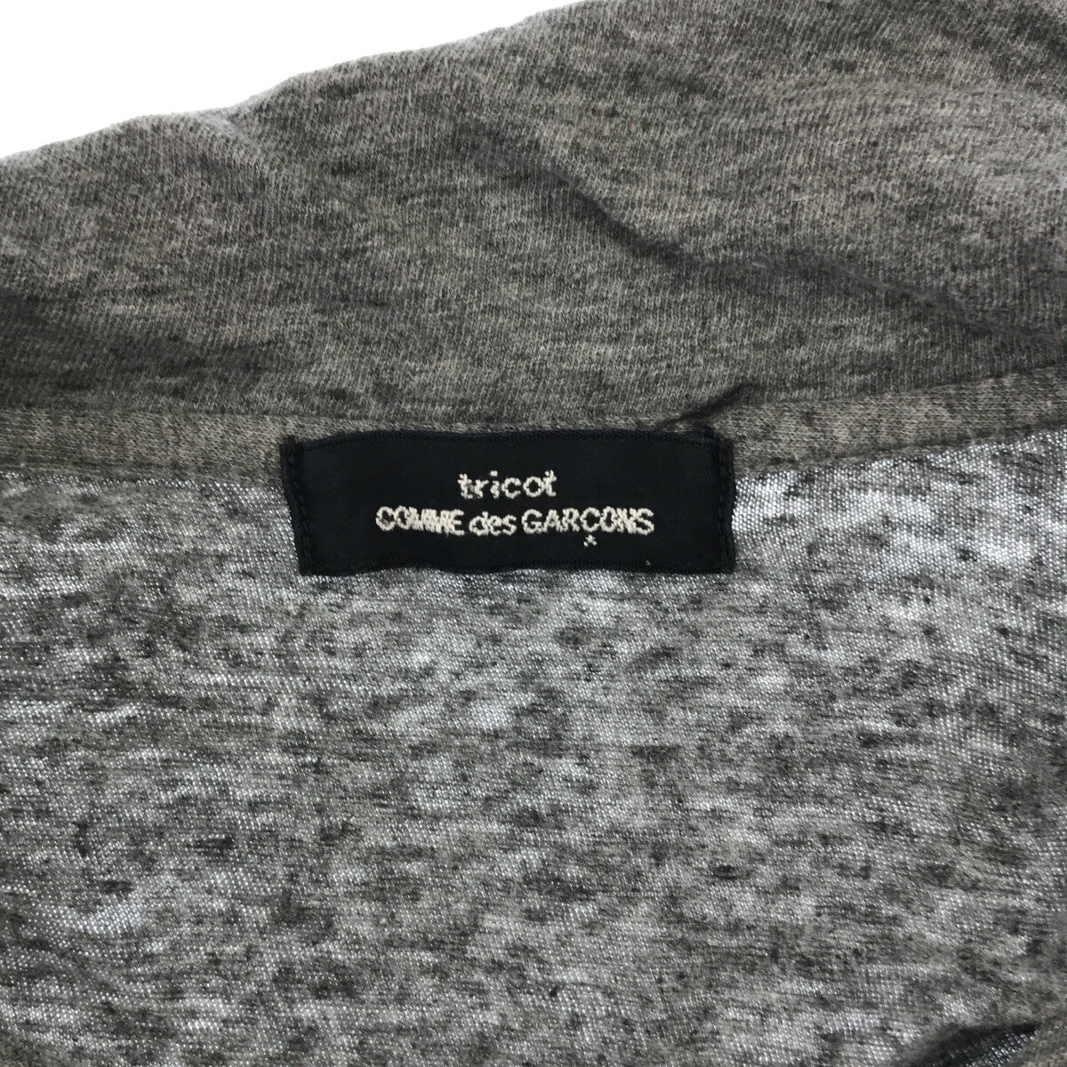 tricot COMME des GARCONS / トリココムデギャルソン | コットン 丸襟