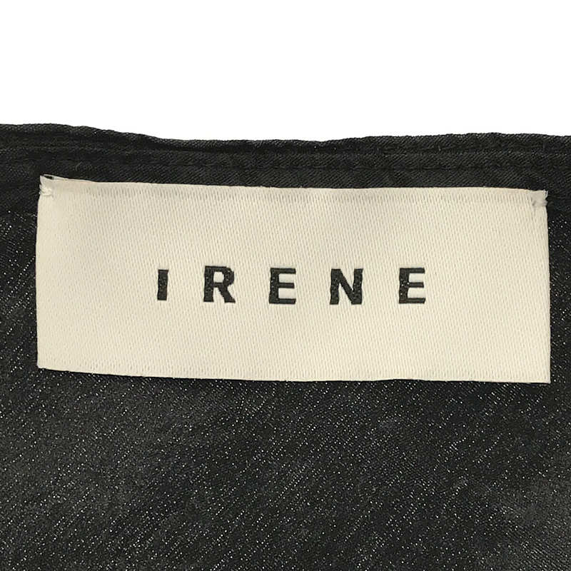 IRENE / アイレネ | シルク タフタ フリル ギャザー 変形 トップス