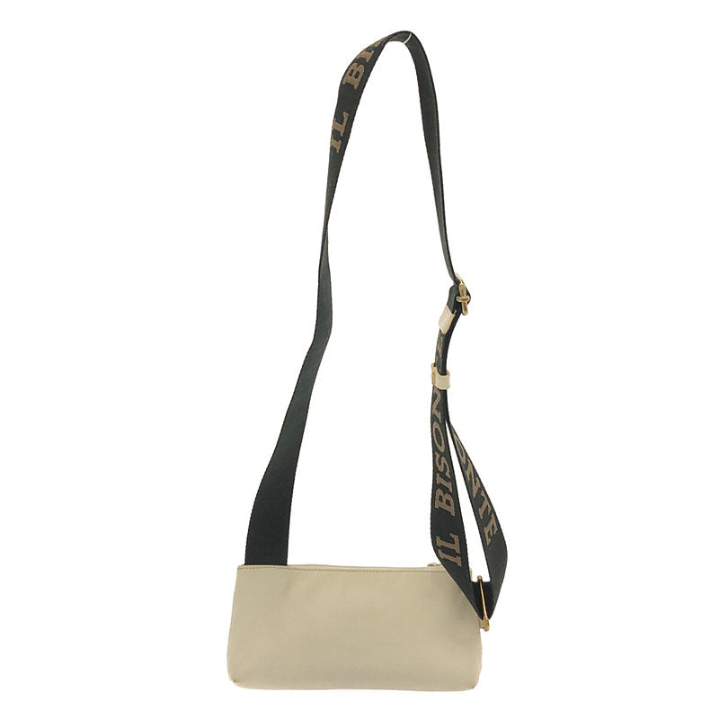 [Good Condition] IL BISONTE | 2020SS | Shoulder Belt Bag | White | Women's