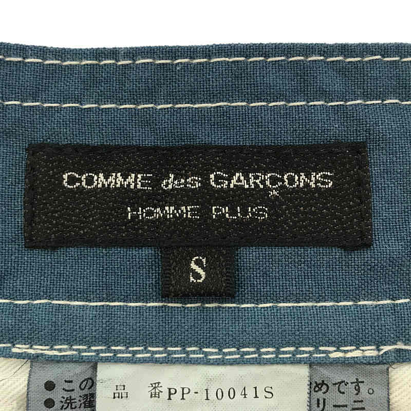 COMME des GARCONS HOMME PLUS / コムデギャルソンオムプリュス | 1995SS | ワーク期 / ウールポリ  ワークパンツ | S |