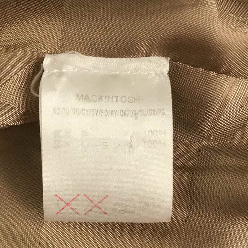 MACKINTOSH / マッキントッシュ | 英国製 ウール ダブル ロング コート 