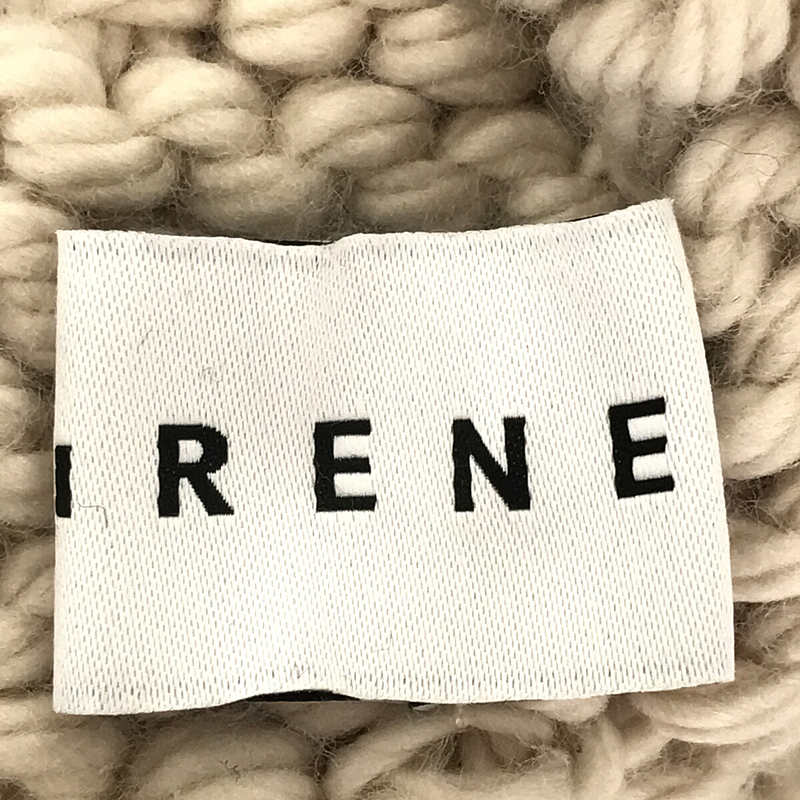 IRENE / アイレネ | ウール タートルネック ロングスリーブ 切替え