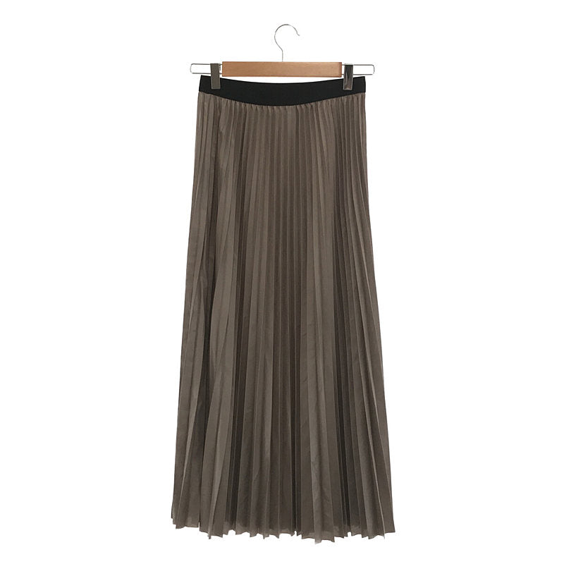 [狀況良好] 08sircus / Zero Eight Circus | 2022春夏 |金屬飾面百褶裙 | 1 |灰色 |女性的