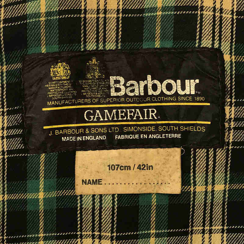 Barbour / バブアー | 1980s～ Vintage ヴィンテージ 2ワラント