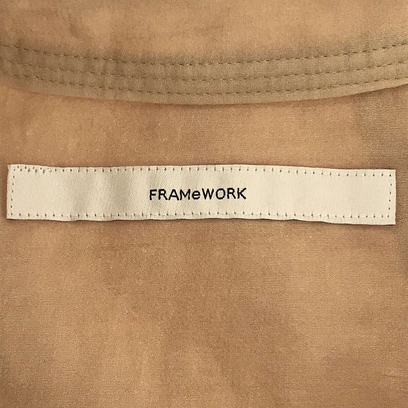 Framework / フレームワーク | 2021SS | コットンシフォンタック