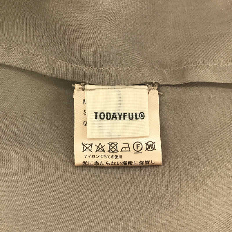 TODAYFUL / トゥデイフル | オーガンジーポケットシャツ | F | – KLD