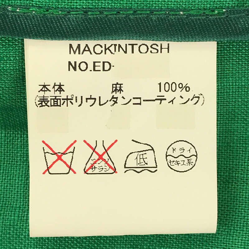 MACKINTOSH / マッキントッシュ | TWECHAR リネン コーティング