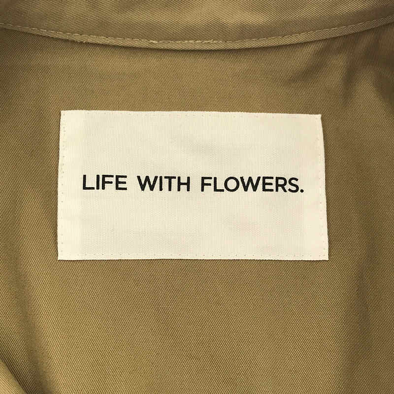 LIFE WITH FLOWERS. ライフウィズフラワーズ ロング コート | www