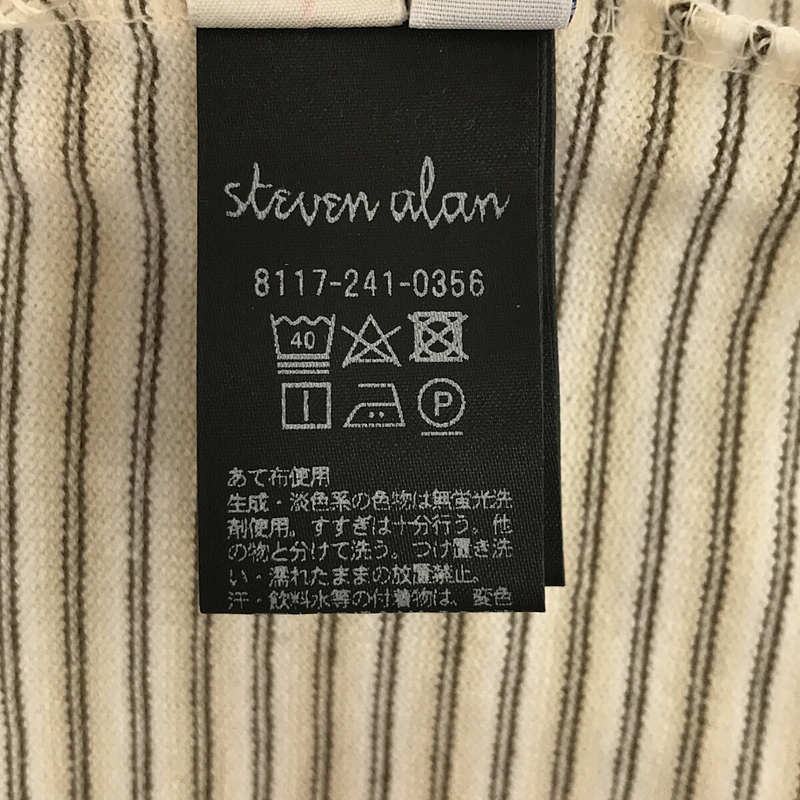 steven alan / スティーブンアラン | BOLD FIT ハイツイストコットン