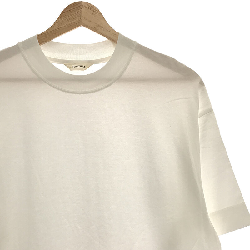 TODAYFUL / トゥデイフル | 2023SS | Cotton Silk Useful Halfsleeve T-shirts Tシャツ |  F |