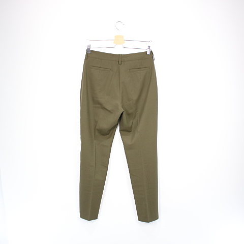 【美品】  CELLAR DOOR / セラドアー | ウールパンツ | 40 | カーキ | レディース