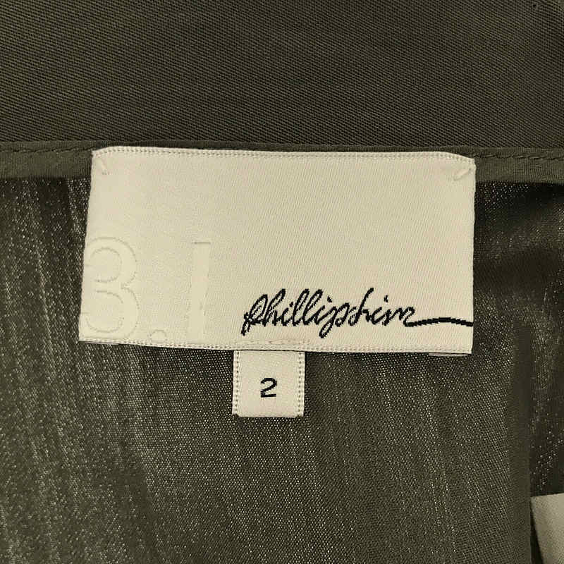 3.1 Phillip Lim / スリーワンフィリップリム | ウール ラップ フレア