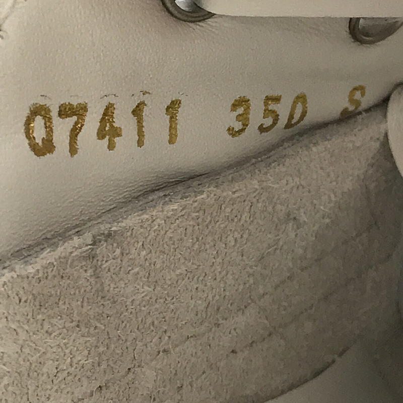 [品相良好] 三洋山町 / 三洋山町 | SANYO 全皮繫帶甲板鞋 附皮鞋盒 |小 (35) |白色 |女性的