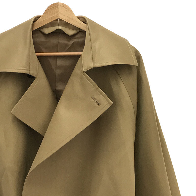 Blanc YM / ブランワイエム | 2023SS | Silk Short trench coat