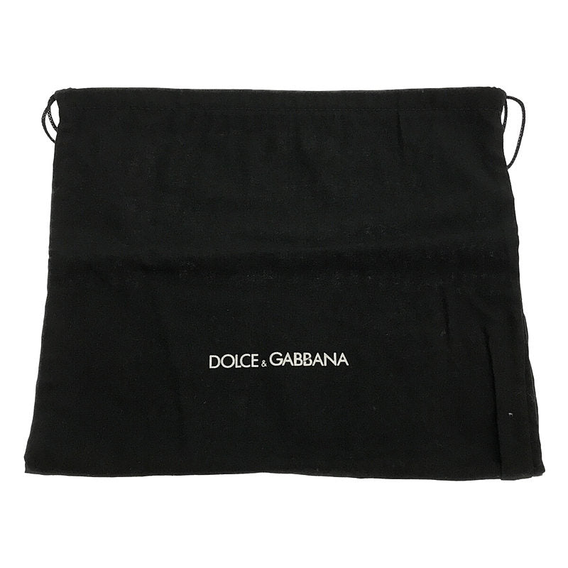 【新品】  DOLCE＆GABBANA / ドルチェ＆ガッバーナドルガバ | メタリック レザー オープントゥ ハイヒール パンプス 箱付き | 38 | メタリック | レディース