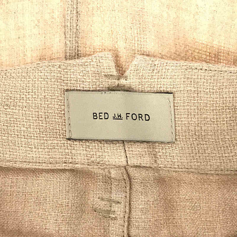 BED J.W. FORD / ベッドフォード | Wide Shorts リネン クロップド