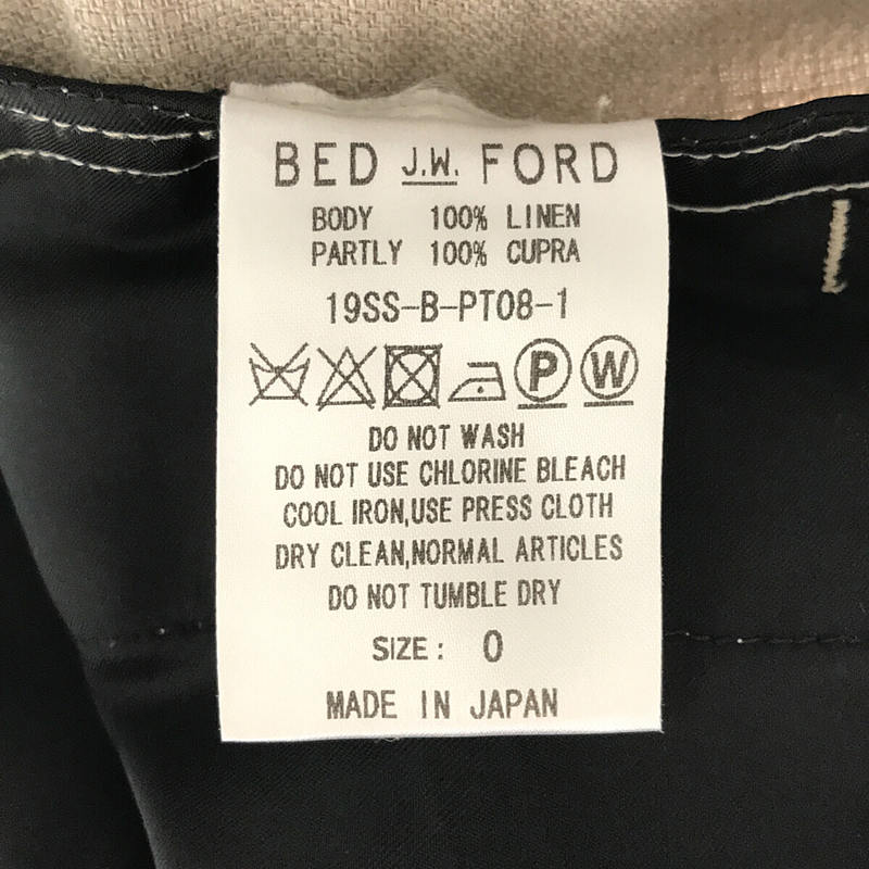 BED J.W. FORD / ベッドフォード | Wide Shorts リネン