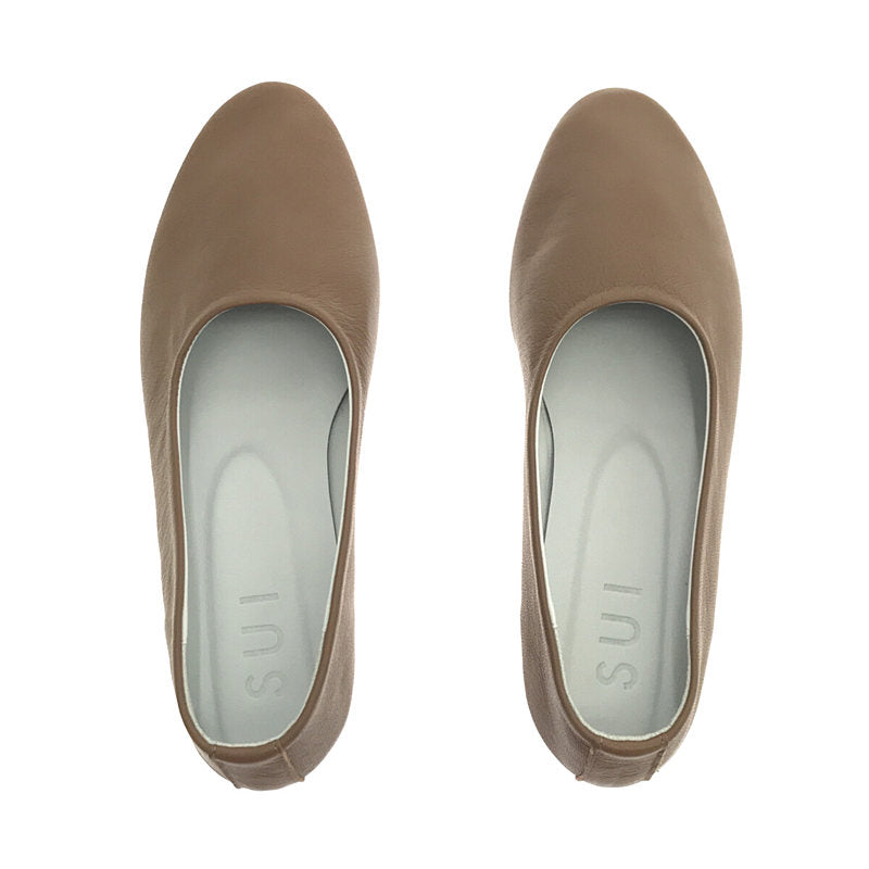 【美品】  SUI / スイ | ballet shoes バレエシューズ | 4 | グレージュ | レディース