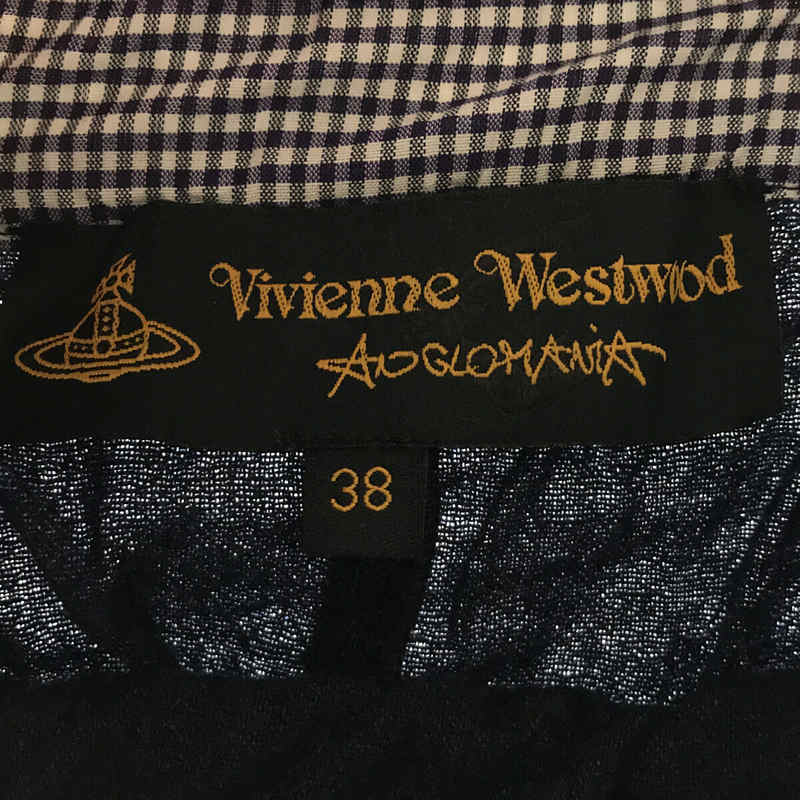 Vivienne Westwood ANGLOMANIA チェック ウールパンツレディース