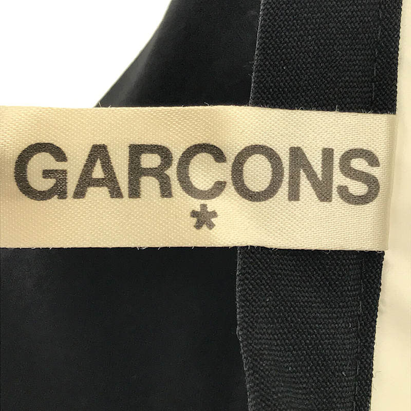 COMME des GARCONS / コムデギャルソン | AD2001 2001AW | BEYOND TABOO タブーを超えて期 ベルベット フラワー 刺繍 タック プリーツ スカート | S | ブラック | レディース