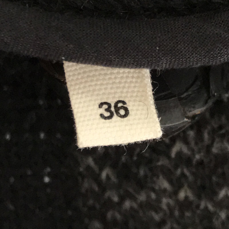 ISABEL MARANT ETOILE |羊毛長袍外套 | 36 |黑色/灰色 |女性的