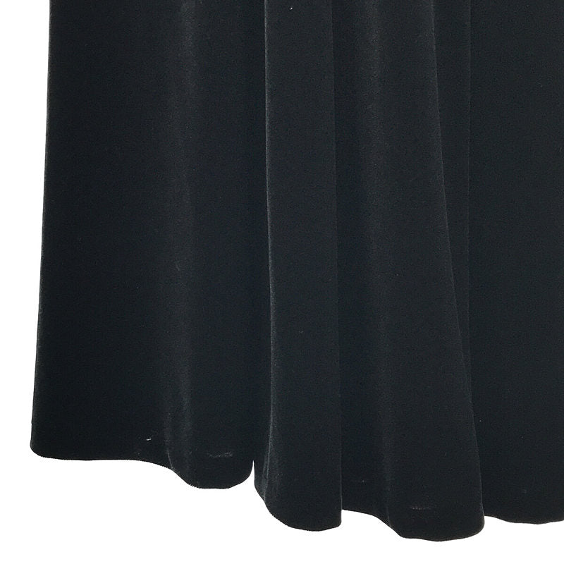 foufou / フーフー | 【THE DRESS #25】velour flare skirt ベロア