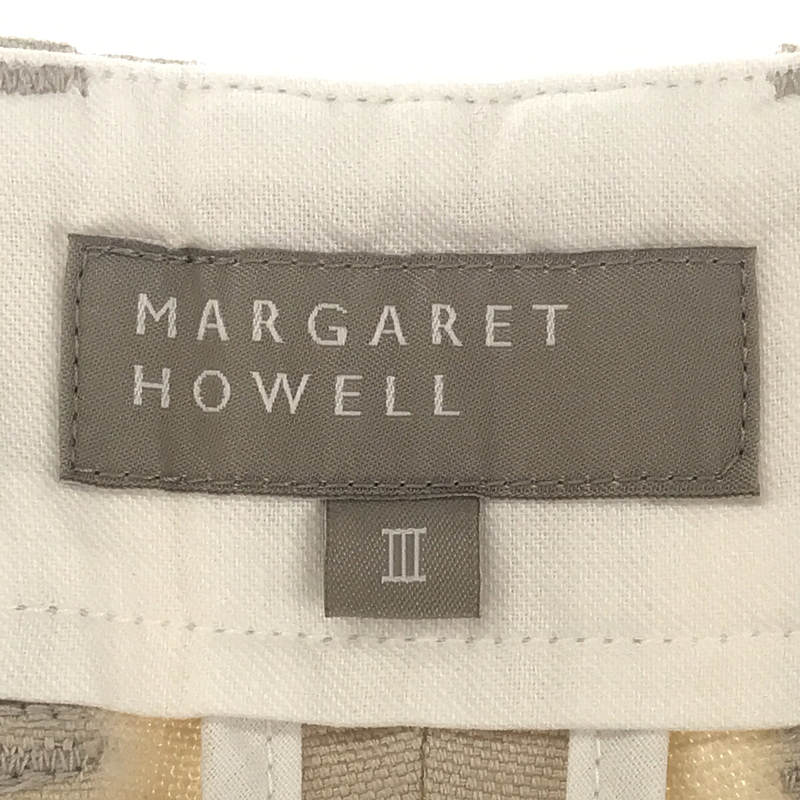 MARGARET HOWELL / マーガレットハウエル | コットン テーパード