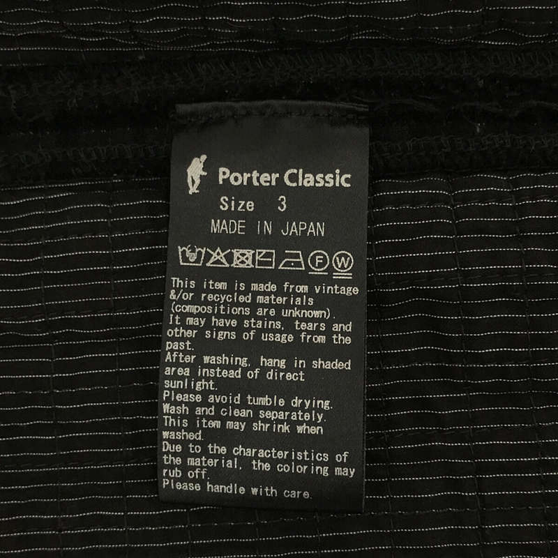 PORTER CLASSIC / ポータークラシック | 2020AW HAGIRE SHORT RIDERS