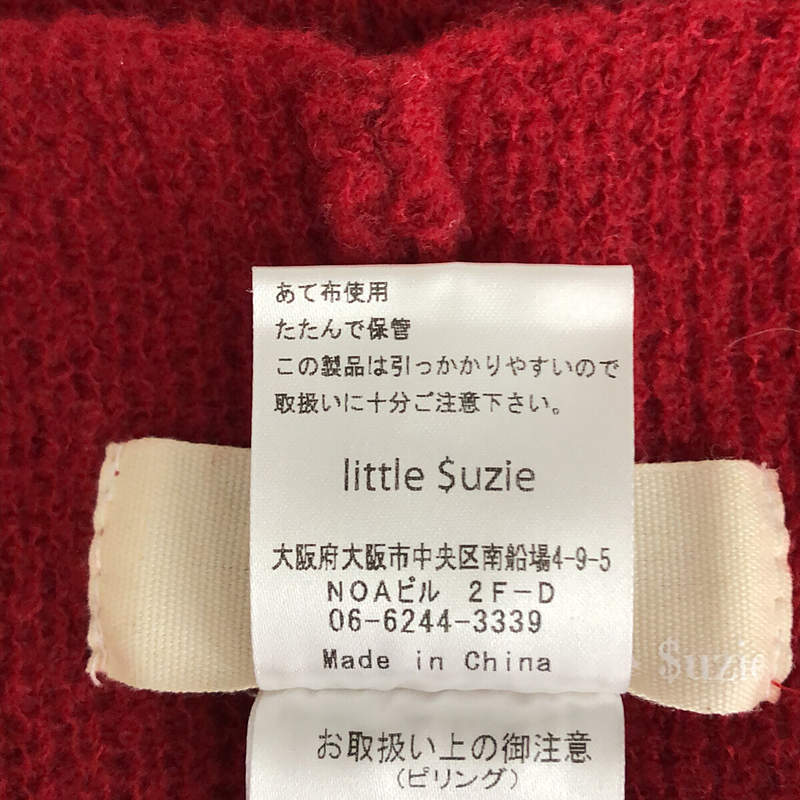 Little $uzie / リトルスージー | カット スリット ウール ハイゲージ