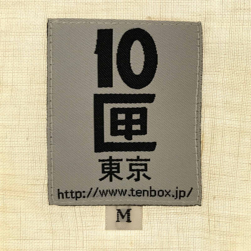 10匣 (TEN BOX) / テンボックス | 2022SS | San Antonino shirt シャツ