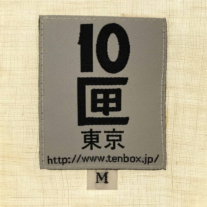 10匣 (TEN BOX) / テンボックス | 2022SS | San Antonino shirt シャツ | M |