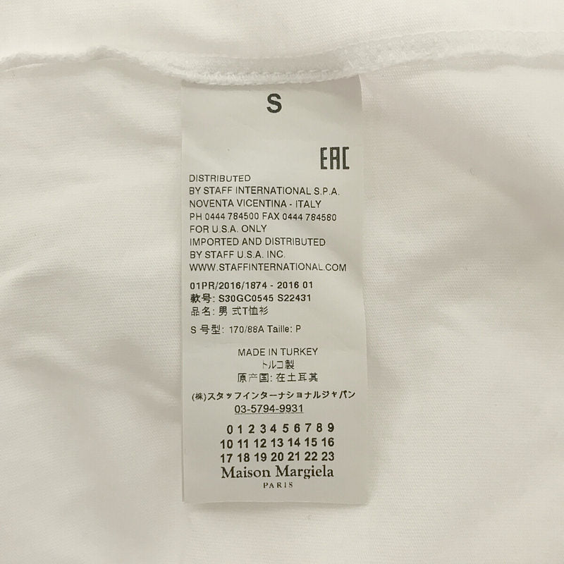 Maison Margiela / メゾンマルジェラ | コットン クルーネック Tシャツ