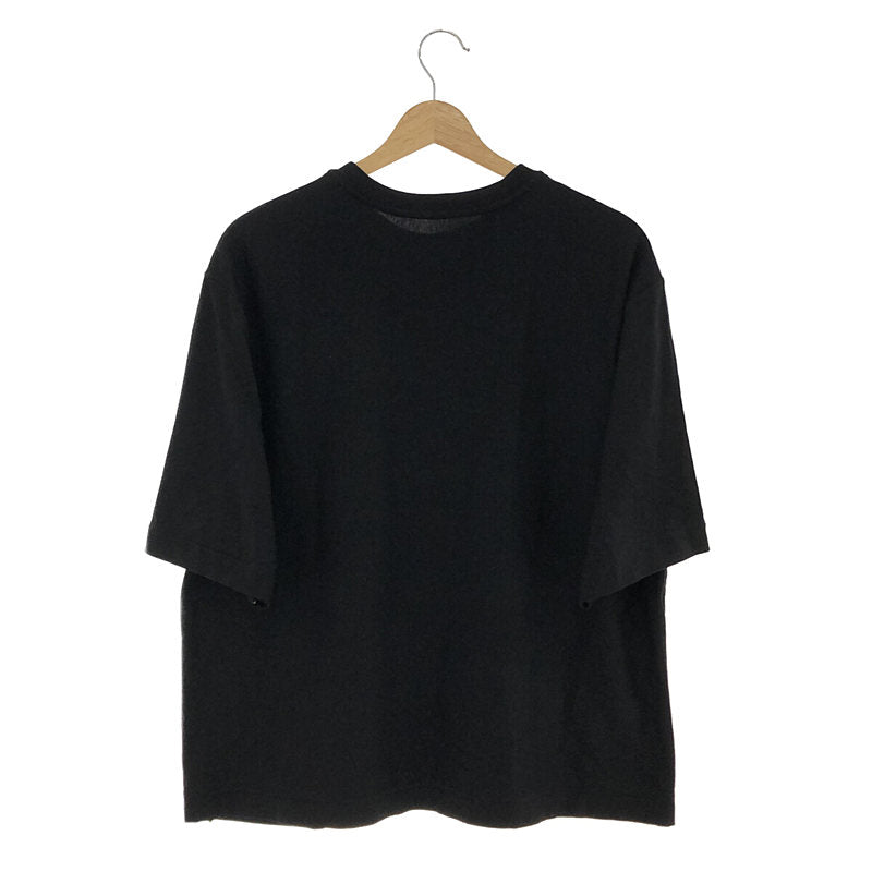 【美品】 TANAKA / タナカ | 2023SS | THEMOMENT Tシャツ ユニセックス | S | ブラック | メンズ