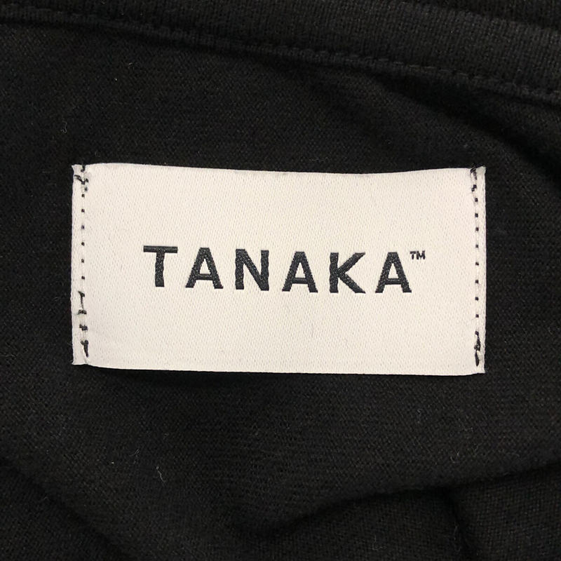 【美品】 TANAKA / タナカ | 2023SS | THEMOMENT Tシャツ ユニセックス | S | ブラック | メンズ